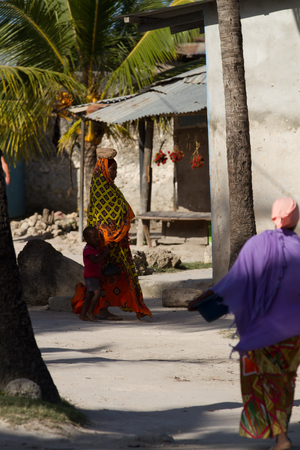 street images of the zanzibar people and placeのeditorial素材