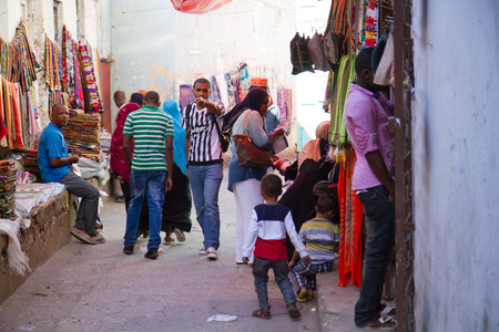 street images of the zanzibar people and placeのeditorial素材