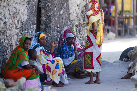 street images of the zanzibar people and placeのeditorial素材