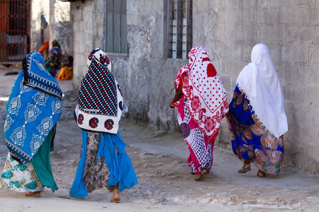street images of the zanzibar people and placeのeditorial素材