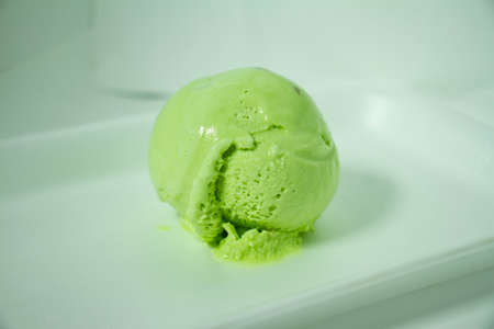 Delicious Advertising ice cream balls photographyの写真素材