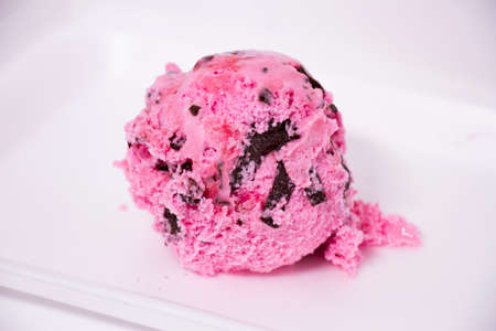 Delicious Advertising ice cream balls photographyの写真素材