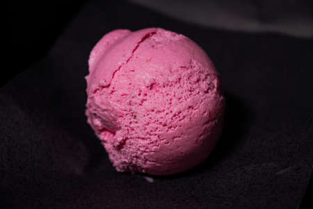 Delicious Advertising ice cream balls photographyの写真素材