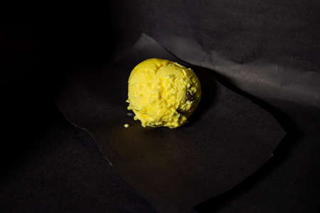 Delicious Advertising ice cream balls photographyの写真素材