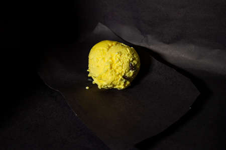 Delicious Advertising ice cream balls photographyの写真素材