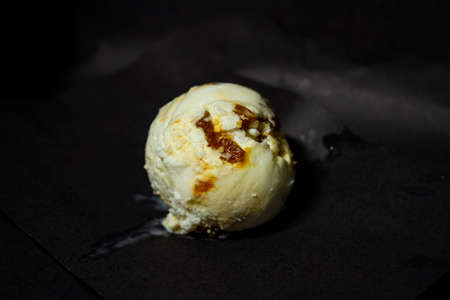 Delicious Advertising ice cream balls photographyの写真素材