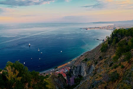 Taormina Viewの写真素材