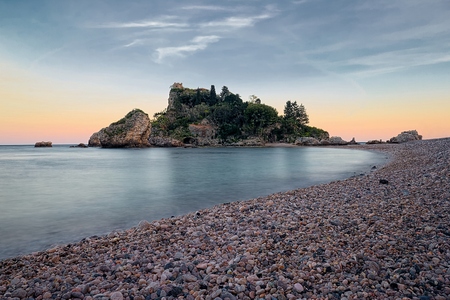 Isola Bella (Taormina)の写真素材