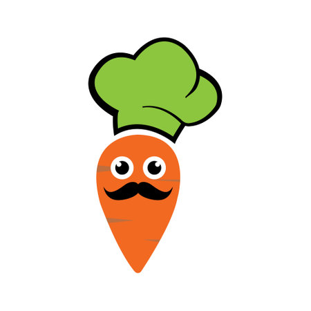Carrot Logo Template Vector Design For Business And Companyのイラスト素材