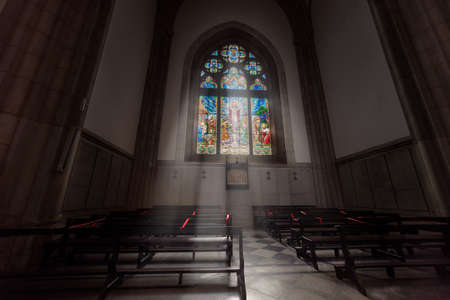 Petropolis / RJ, Brazil - March 23, 2021 Interior View of the Cathedral of Saint Peter of Alcantaraのeditorial素材
