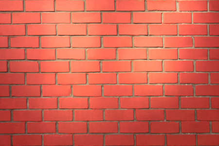 Red brick wallの写真素材