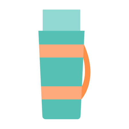 Green 
insulated on a white backgroundのイラスト素材