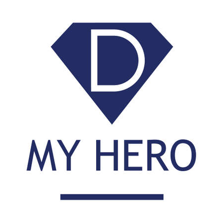 Father's Day greeting card. Calligraphy. Sticker, fashion design. Vector illustrationのイラスト素材