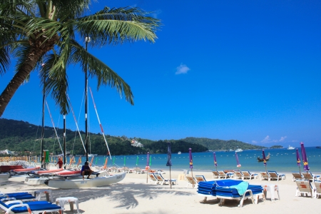 Patong beach  Phuket, Thailand のeditorial素材