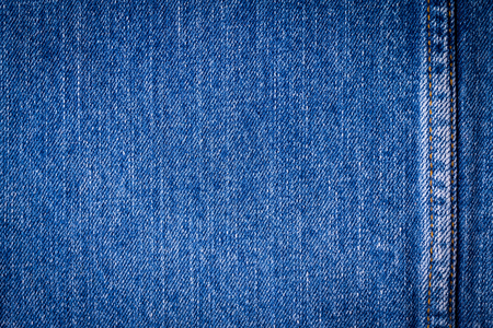 Blue jean texture backgroundの写真素材