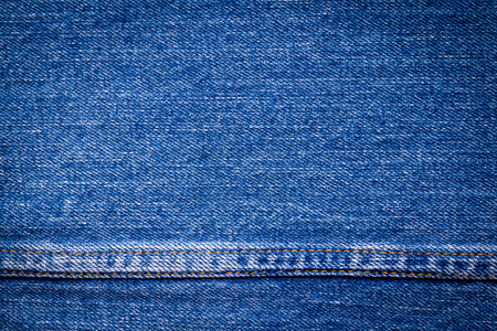Blue jean texture backgroundの写真素材