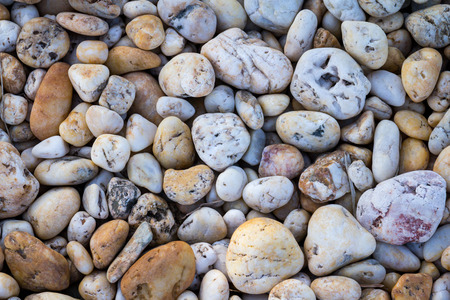 Pebbles stone backgroundの写真素材