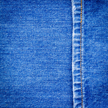Blue jean texture backgroundの写真素材