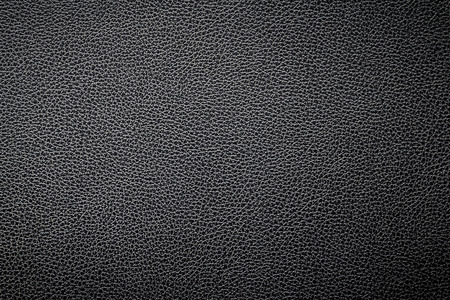 Black leather texture backgroundの写真素材