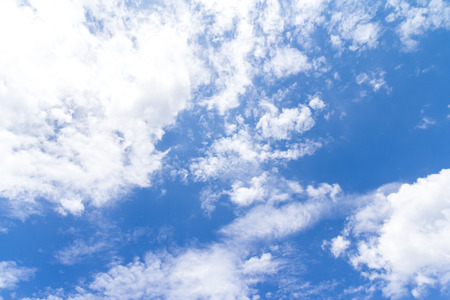 Clouds and blue sky backgroundの写真素材