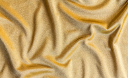 golden fabric backgroundの写真素材