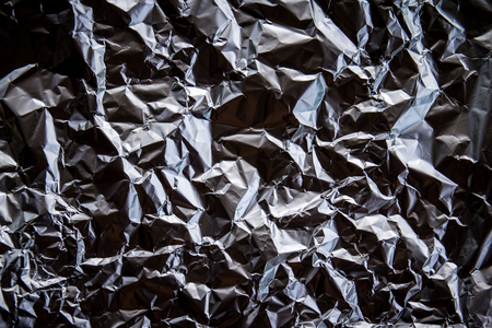 Aluminum foil backgroundの写真素材