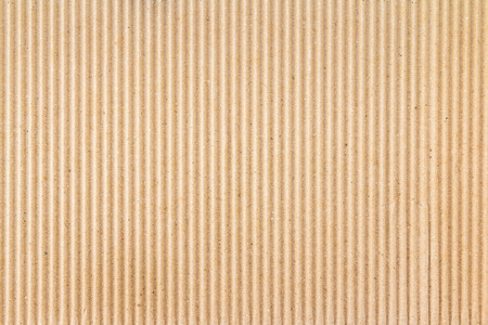 Brown paper box or Corrugated cardboard sheet textureの写真素材