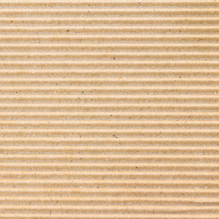 Brown paper box or Corrugated cardboard sheet textureの写真素材