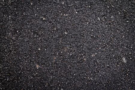 close up of new asphalt road textureの写真素材