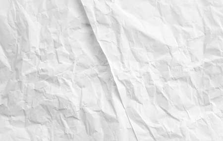 White wrinkle recycle paper backgroundの写真素材