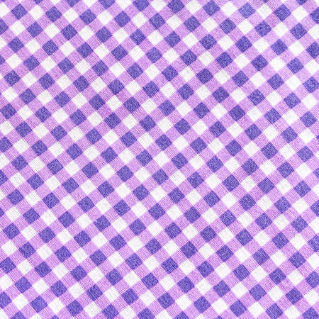 Classic purple plaid fabric or tablecloth background