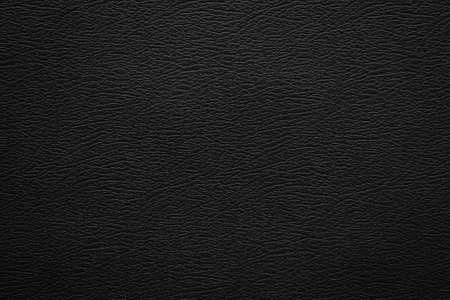 Black leather texture and backgroundの写真素材
