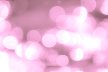 Pink bokeh background from nature, pink bokeh abstract backgroundの写真素材