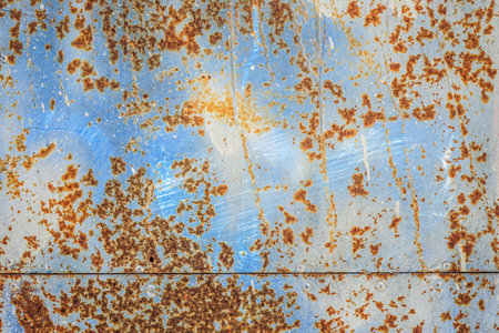 Rusty metal texture. Abstract background for design with copy space for text or image.の写真素材
