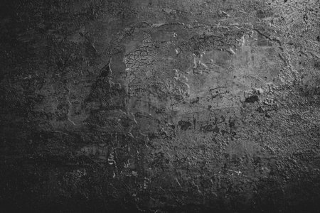 grunge wall texture background. Dark edged. Black and whiteの写真素材