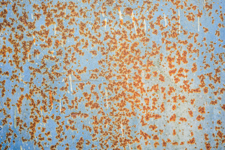 Rusty metal texture background. Old rusty metal texture with corrosion.の写真素材
