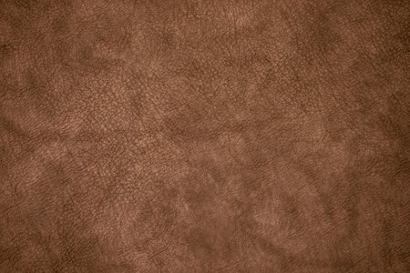 Brown leather texture background close up. High resolution photo. Full frame.の写真素材