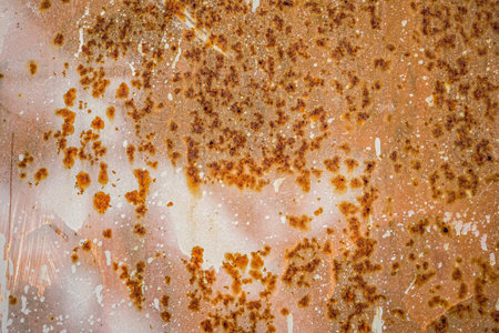 Rusty metal texture. Rusty metal background for design with copy space for text or image.