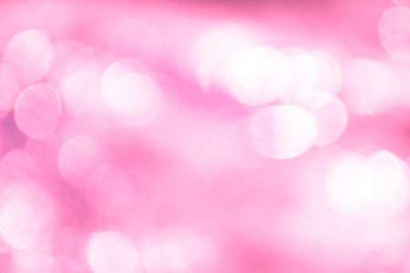 Pink bokeh background from nature, pink bokeh abstract backgroundの写真素材