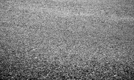 Asphalt road texture. Asphalt background. Black and white.の写真素材