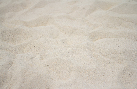 close up of sand beach texture for background and copy space for textの写真素材