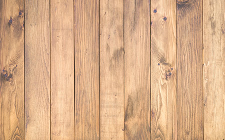 Old wood texture background surface with old natural pattern or old wood texture table top view. Grain surface with wood texture background. Vintage timber texture background. Rustic table top viewの写真素材
