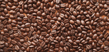 Coffee beans background. Coffee beans texture. Coffee beans backgroundの写真素材