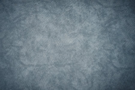Close up of blue leather texture for background. High resolution photo.の写真素材