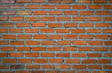 Background of brick wall texture,Brick wall background for graphic design or wallpaper.の写真素材
