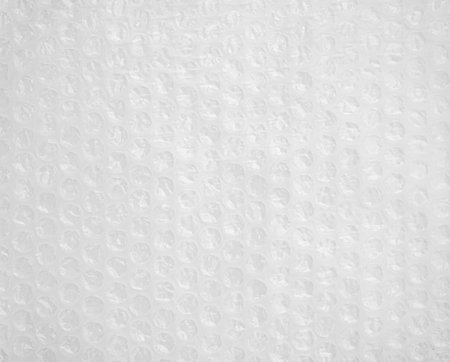 White plastic bubble backgroundの写真素材