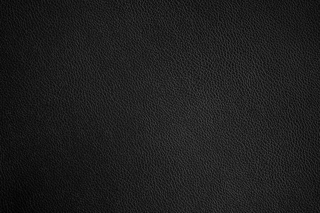 Black leather texture or background for design with copy space for text or image.の写真素材