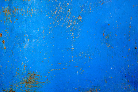 Grunge blue metal texture. Abstract background and texture for design.の写真素材