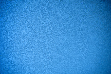 Blue leather texture or background for design with copy space for text or image.の写真素材
