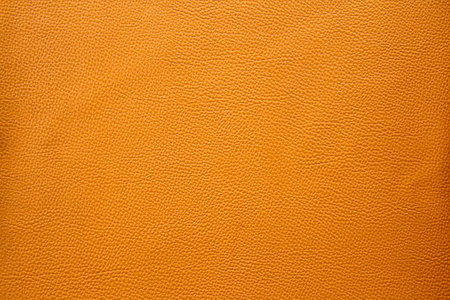 Close up of orange leather texture background. Orange leather texture background.の写真素材